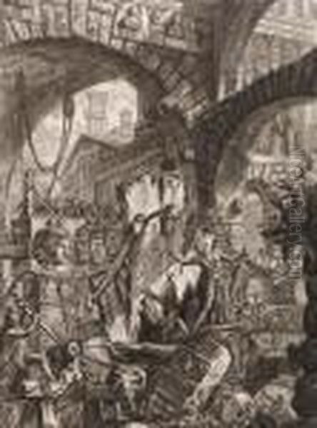 The Man On The Rack, From Carceri D'invenzione - view 1