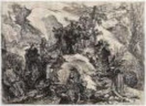 The Skeletons (r. 21) by Giovanni Battista Piranesi