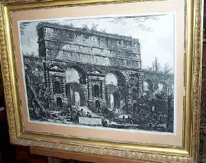 Veduta Del Monumentodallimperatortito Vespasiano by Giovanni Battista Piranesi