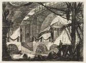 An Arched Chamber With Lower Arches
