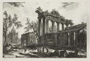 Two Etchings.
Veduta Del Tempio Detto Della Concordia