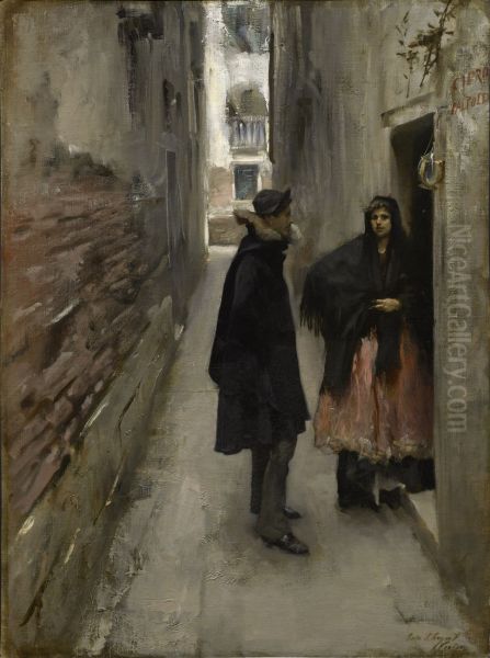 A Street In Venice - view 1