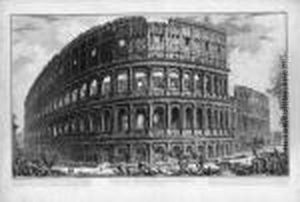 Vedute Di Roma: The Colosseum by Giovanni Battista Piranesi