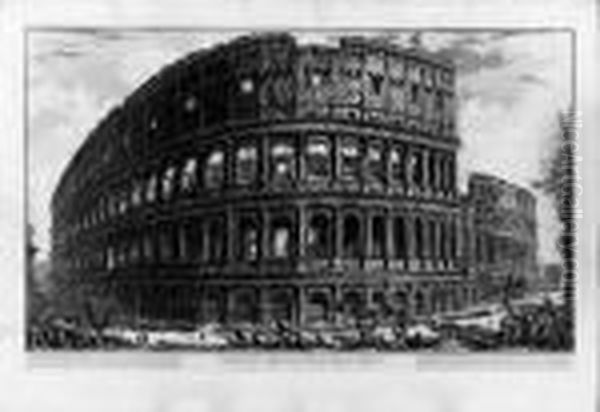 The Colosseum, From Vedute Di Roma - view 1