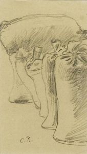 Study For La Recolte Des Pommes De Terres