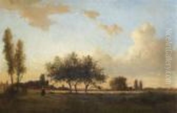 Paysage Aux Environs De Paris - view 1