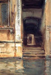 Venetian Doorway by John Singer Sargent