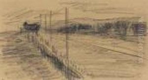 Route De Campagne (recto); Etude (verso)