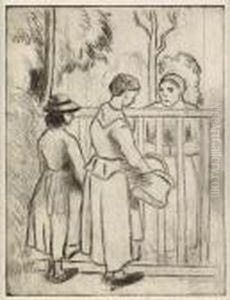 Mendiantes by Camille Pissarro