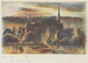 Eglise Et Ferme D'eragny