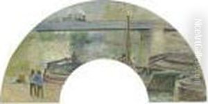 Le Pont De Chemin De Fer A Pontoise