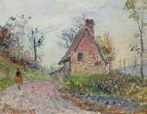 Les Environs De Rouen by Camille Pissarro