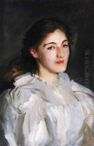 A Portrait of Cicely Horner by John Singer Sargent