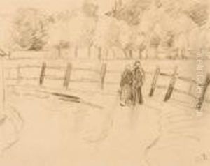 Personnages A La Barriere