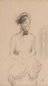 Portrait D'une Femme.