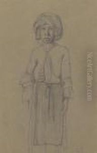 Jeune Fils by Camille Pissarro