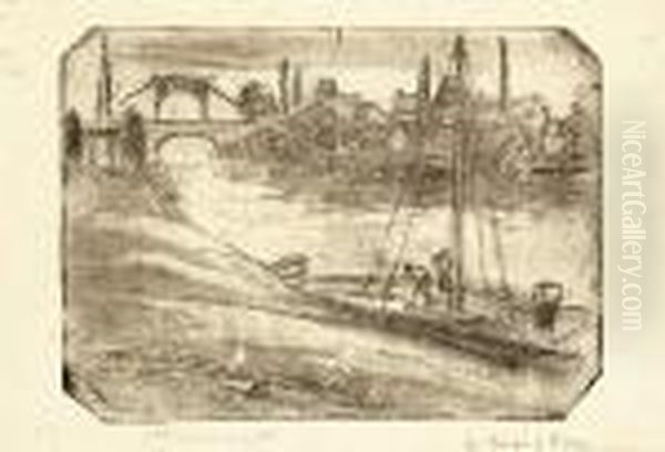 Les Berges A Rouen - view 1