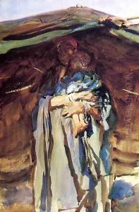 Bedouin Mother by John Singer Sargent