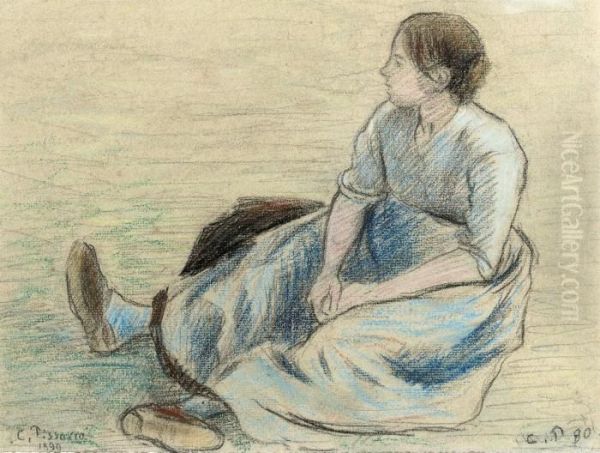 Faneuse Au Repos - view 1