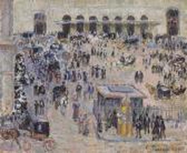 La Place Du Havre Et La Gare Saint-lazare - view 1