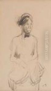 Portrait D'une Femme by Camille Pissarro