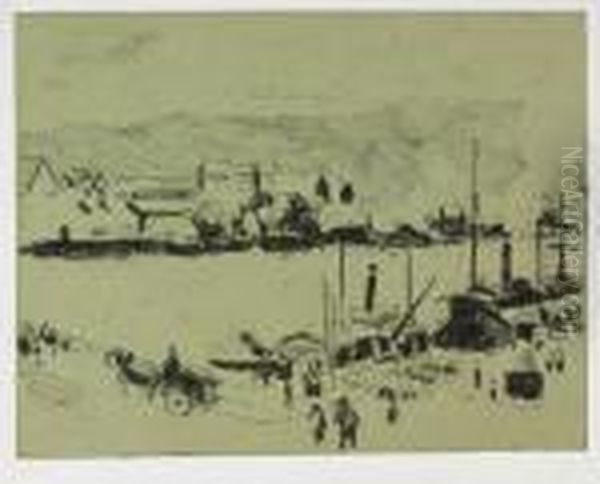 Quai Boieldieu A Rouen - view 1
