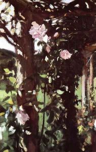A Rose Trellis (Roses at Oxfordshire)