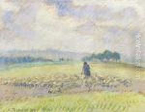 Berger Et Moutons, Eragny