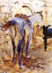 Saddle Horse, Palestine by John Singer Sargent
