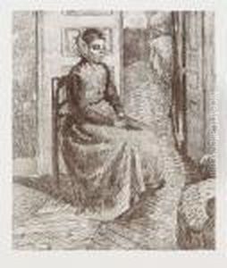 Petit Bonne Flamande by Camille Pissarro