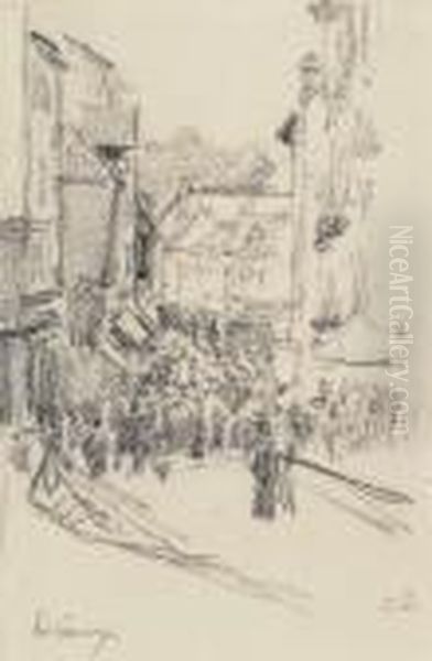 Scene De Rue, Lisieux - view 1