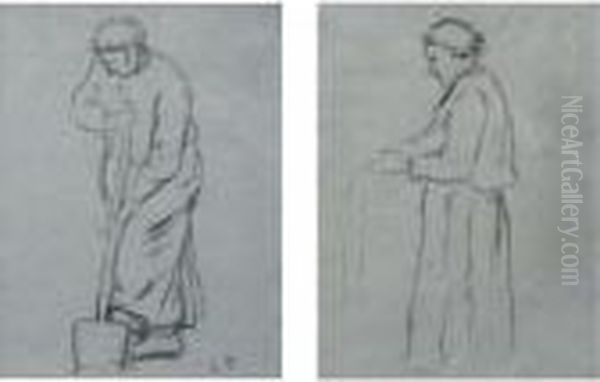 Paysanne: A Double-sided Drawing - view 1