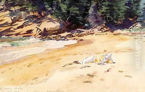 Sand Beach, Schooner Head, Maine - view 1