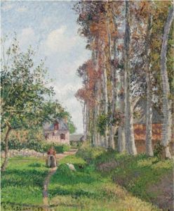 Property From A European Private Collection
 

 
 
 

 
 Le Verger Du Manoir D'ango, Varengeville, Matin by Camille Pissarro