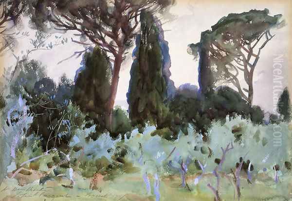 Landscape Near Florence - view 1