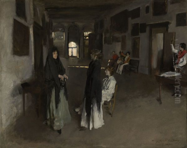 A Venetian Interior - view 1
