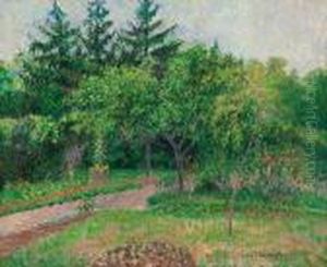 Le Jardin D'eragny by Camille Pissarro