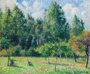 Les Peupliers, Matin, Eragny