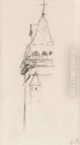 Le Clocher by Camille Pissarro