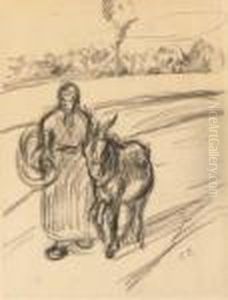Une Femme Avec Un Ane Une Femme Avec Un Ane