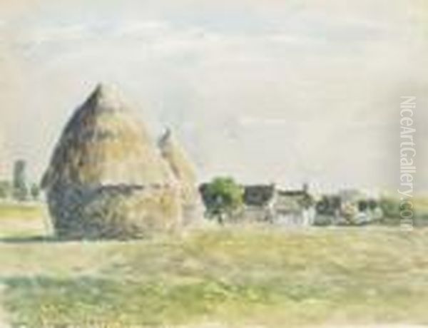 La Meule De Foin, Soir Eragny - view 1