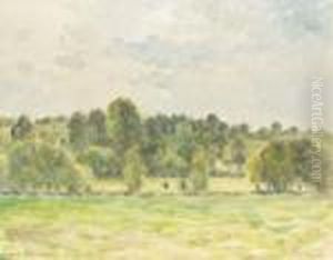 Eragny Soir by Camille Pissarro