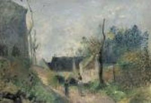 Paysage Au Valhermeil by Camille Pissarro