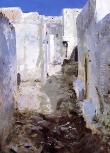 A Street in Algiers by John Singer Sargent
