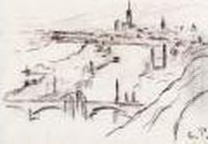 Vue Panoramique De Rouen