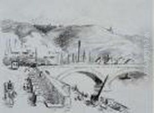 Pont Corneille A Rouen. 1896. Pont Corneille A Rouen. 1896.