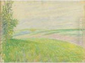 Les Collines Autour D'eragny by Camille Pissarro