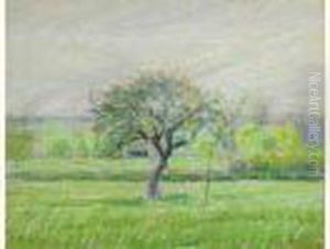Arbre A Eragny by Camille Pissarro