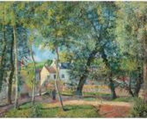 Paysage A Osny Pres De L""abreuvoir