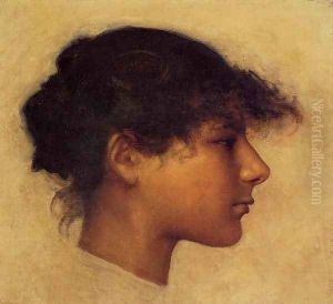 Head of Ana - Capri Girl by John Singer Sargent